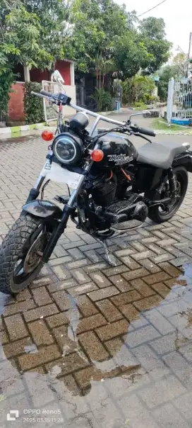 HD custom 2010 mesin mints condition