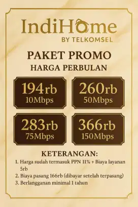 Melayani pemasangan WiFi Indihome medan