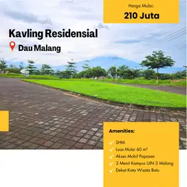 Promo harga miring tanah kavling premium dau