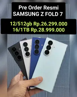 P.O Samsung Z FOLD 7 Free upgrade,free full proteksi 3th,free buds 2