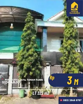 Rumah Sidoarjo Puri Surya Jaya, Taman Paris