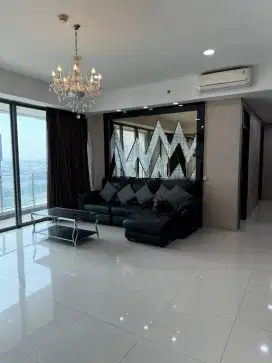 Disewakan Apartemen St Moritz 3BR, Full Furnished - Puri Indah