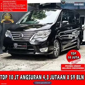 TDP 10 juta NISSAN Serena HWS C26 2.0 AT 2015 Terjangkau