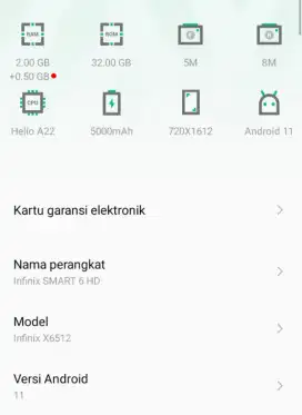 INFINIX SMART 6HD