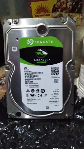 HDD SATA3 3,5' SEAGATE BARACUDDA 2000GB/2TB GOOD CONDITION JAKSEL