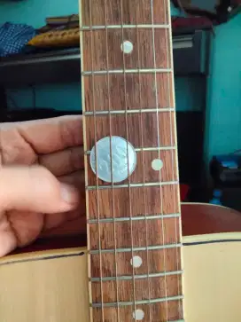 Gitar akustik model seperti cort ad810 custom ceper siap pakai