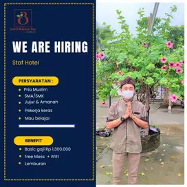 LOWONGAN PEKERJAAN STAF HOTEL & COOK - BAKOM INN SYARIAH, CIAWI