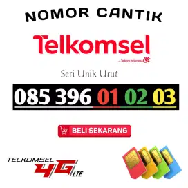 NOMOR CANTIK TELKOMSEL URUT