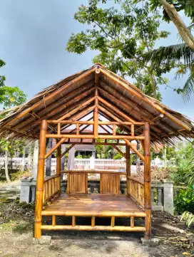 gazebo bambu jogja