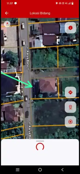 Rumah besar 2 lantai tepi jalan mitra perdana karya baru pontianak
