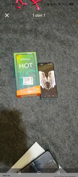 INFINIX Hot 10 second
