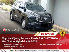 [ LOW KM ] Toyota Kijang Innova Zenix 2.0 G AT Non Hybrid 2024/2025