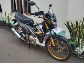 Satria f 2014 lengkap mesin cakep