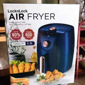 Air fryer lock n lock 2.3 liter NEW cuci gudang