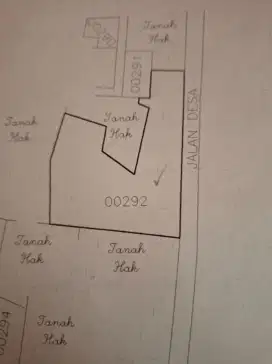 Jual tanah RT 2 puntuk. Balegondo, Ngariboyo , magetan. 1588 m2 SHM.