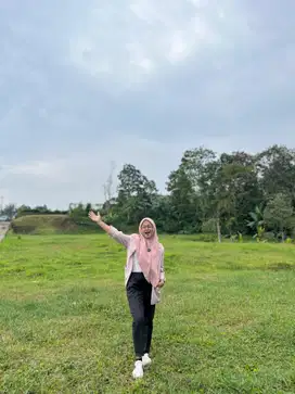 Tanah di puncak megamendung luas 500 meter dekat tol