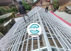 rangka atap baja ringan terpasang murah