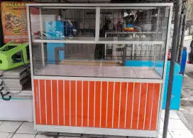 DIJUAL ETALASE UNTUK RUMAH MAKAN ATAU USAHA MINUMAN
