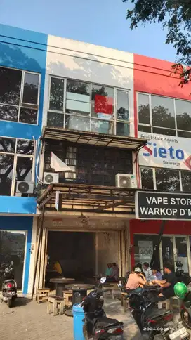 DISEWAKAN RUKO TENGAH KOTA SIDOARJO RAYA KAHURIPAN SELANGKAH KE LIPPO