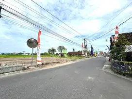 Tanah Pekarangan Sleman Tepi Jalan 3 Juta-an