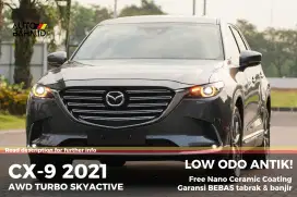 TERMURAH DI PASARAN! Mazda CX-9 2.5L AWD Turbo Skyactiv G 2021