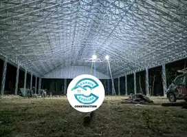 gudang baja ringan terpasang murah