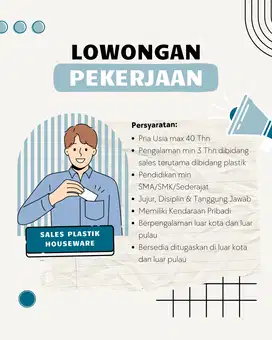 DIBUTUHKAN SEGERA SALESMAN