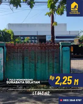 Rumah Usaha Surabaya Pulo Wonokromo