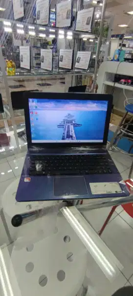 Laptop Asus x411b 14 Mulus