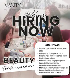 Lowongan Kerja Nailart Eyelash Waxing