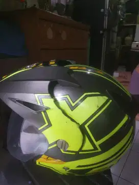 Dijual helm cros over