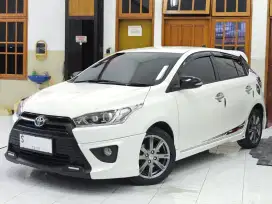 Km70rb Antik Yaris 2014 S TRD Sportivo Automatic 1.5 AT Putih Ori 2015