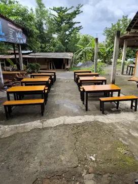 MEJA KURSI CAFE/WARMINDO