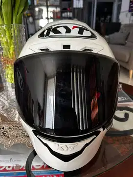KYT NX-Race Putih Glossy