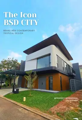 Rumah Baru 2 lantai The Icon BSD City Tangerang