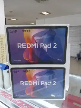 Tablet Redmi Pad 2 ram 4+4/128gb layar lebar