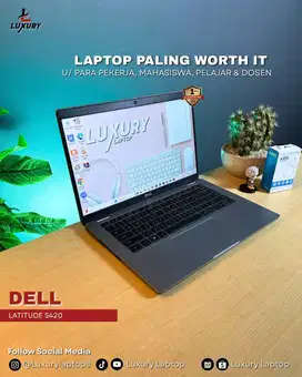 LAPTOP DELL LATITUDE 5420 SLIM CORE I7 11TH EVO SSD 256GB RAM SECOND