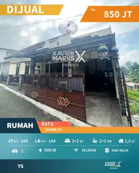 e057 Rumah Murah View Pegunungan Harga Miring di Kota Batu