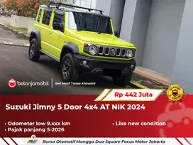 [ LOW KM 9RB ] Suzuki Jimny 5 Door 4x4 AT Kuning 2024/2025