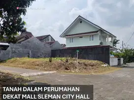 Tanah Dijual dalam Perumahan dekat Mall Sleman City Hall Siap Bangun