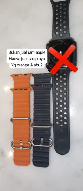 Strap rubber smart watch apple original bekas 1 kali pakai