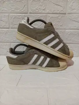 Adidas Superstar Suede Grey White size 41,5 (26cm)