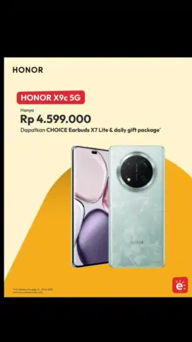 Dijual produk terbaru berkualitas honor experience dengan garansi