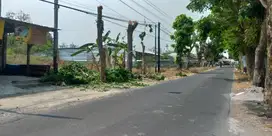 Dijual tanah pekarangan dekat pasar Cebongan