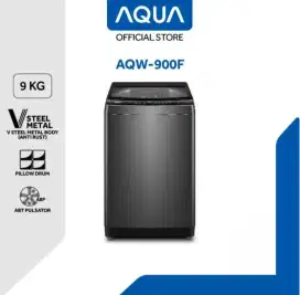 MESIN CUCI 1 TABUNG AQUA AQW-900F