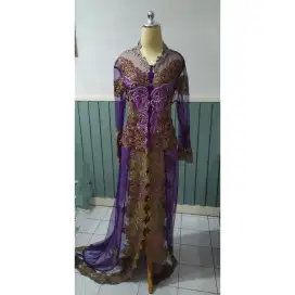Baju Pengantin Ungu Preloved