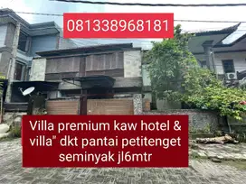 Buc villa 2lt 260m2 kaw premium dkt pantai petitenget seminyak jl6mtr