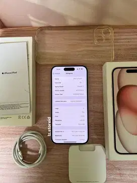 IPHONE 15 128GB RESMI IBOX