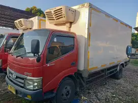 TOYOTA DYNA 130XT LONG CHASSIS JUMBO 2015 BOX FREEZER THERMO KING TOP