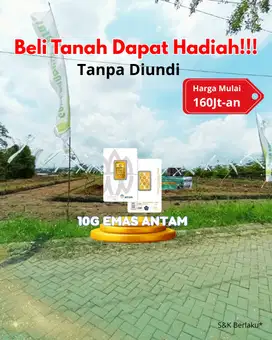 Dijual Tanah Malang Murah Bandulan